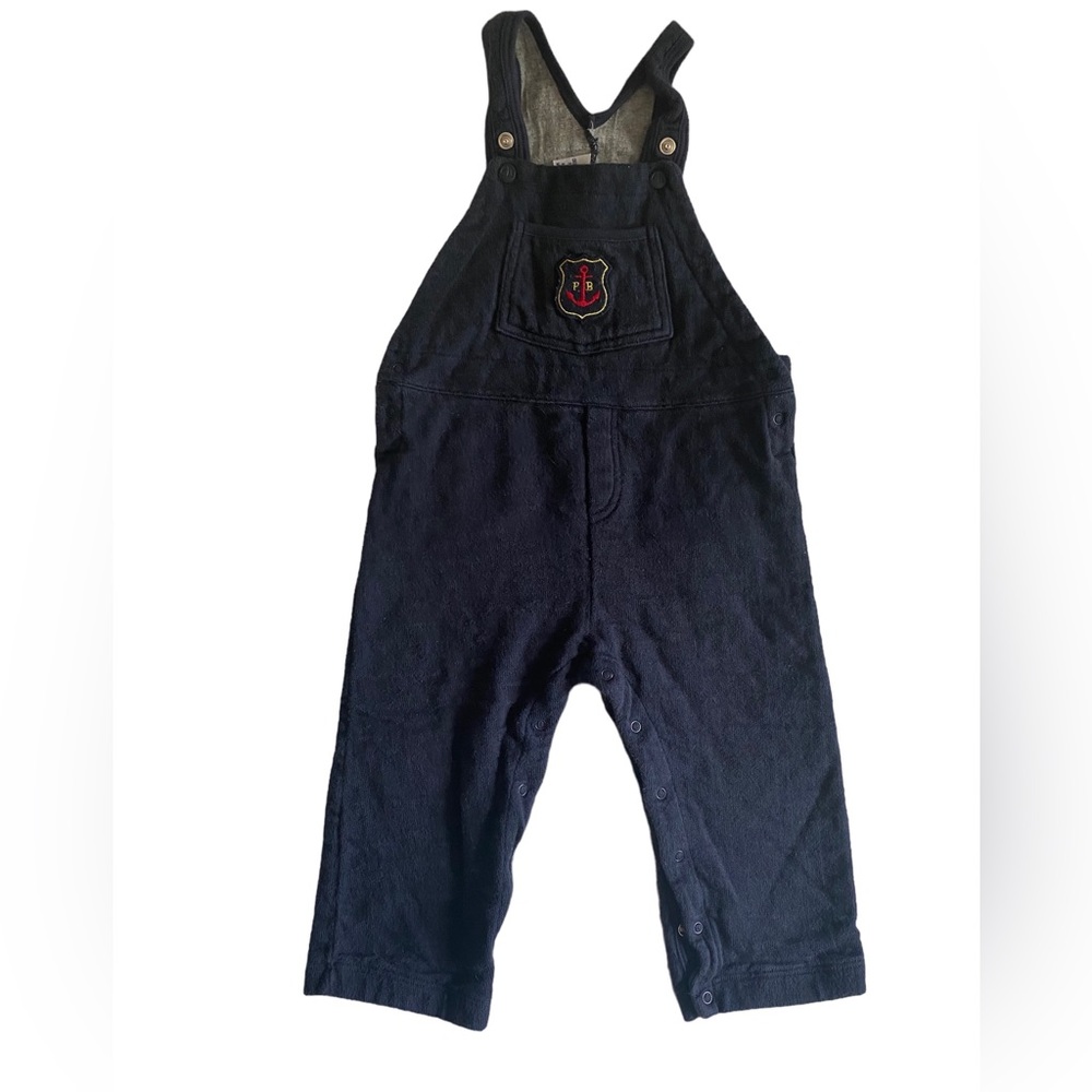 Petit Bateau Nautical toddler overalls